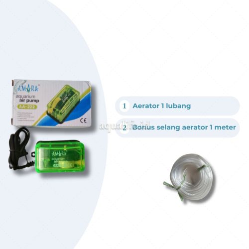 AERATOR AQUARIUM 1 LUBANG AMARA AA 333 - Aqualife_1