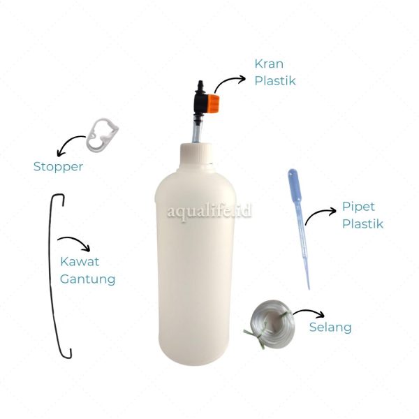 ALAT TETAS ARTEMIA PAKET LENGKAP Putih Susu - Aqualife