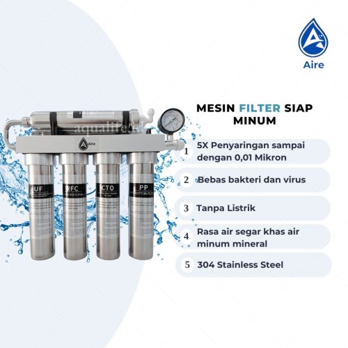 FILTER AIR MINUM ULTRA FILTER PENYARING AIR SIAP MINUM - Aqualife_1