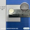 MAGNET NEODYMIUM N52 SUPER STRONG BULAT KOIN (15 atau 18MM) 1 pcs diameter 18mm - Aqualife