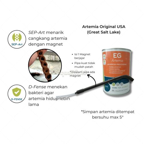 PAKET ARTEMIA SEP-ART INVE & SEPARATOR ALIR MP #1 - Aqualife_1