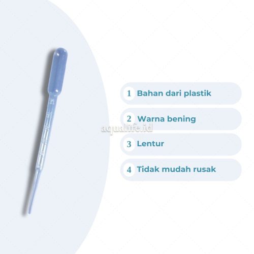 PIPET PLASTIK 3ML ECERAN - Aqualife_1