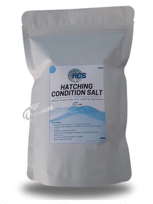 HCS (HATCHING CONDITION SALT) GARAM KHUSUS ARTEMIA - Aqualife